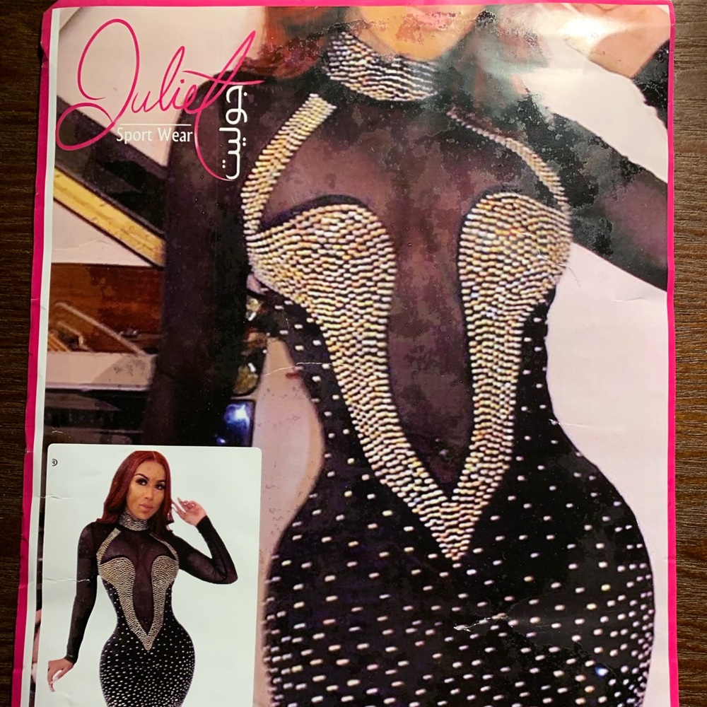 Juliet Sexy Black mini lingerie dress 🥰